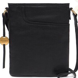 Margot New York Split Pocket Crossbody in Black